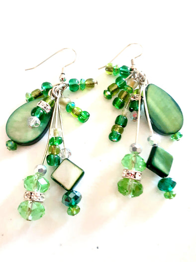 Epic Emerald Earrings - Firestarter Jewels 