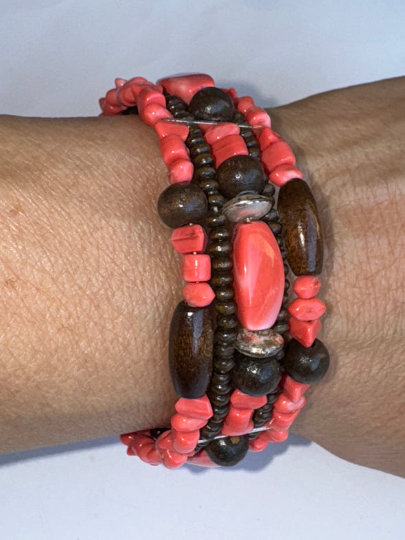 Coral Details Bracelet