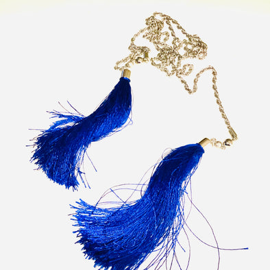 Elegant Royal Tassel Necklace