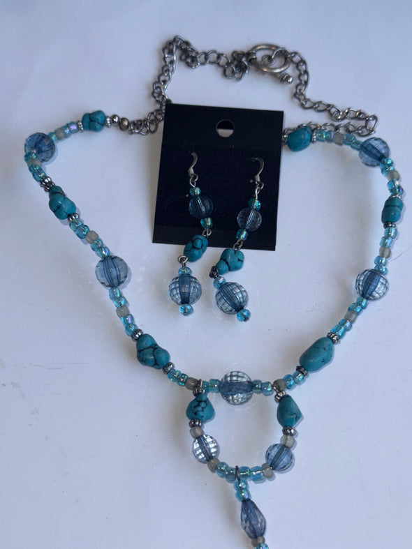 Simply Serene Necklace And Earrings Set