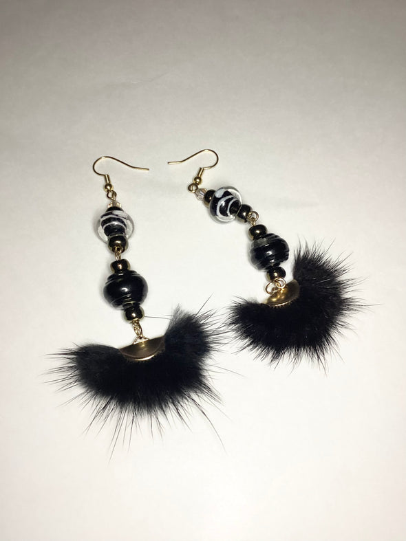 Fancy Fury  Dangle Earrings