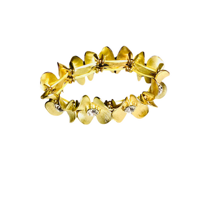 Golden Flowers Bracelet