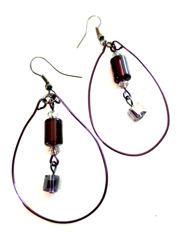 Purple Craze Earrings