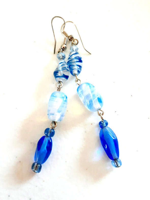 Spoiled Baby Blue Earrings