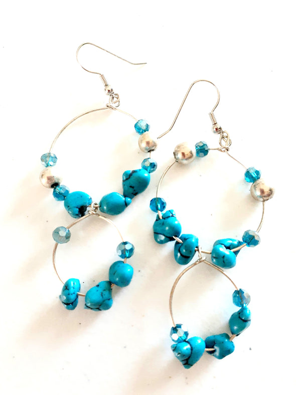 Rock Steady Dangle Earrings