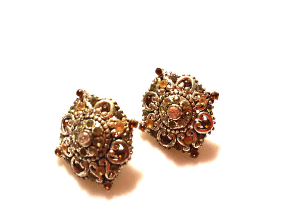 Spiced Cider Stud Earrings