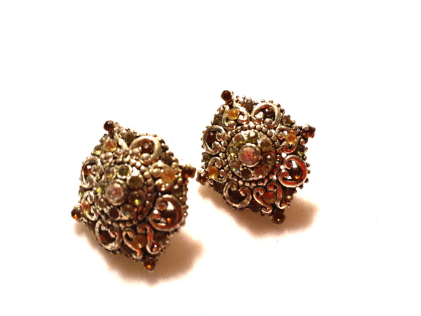 Spiced Cider Stud Earrings