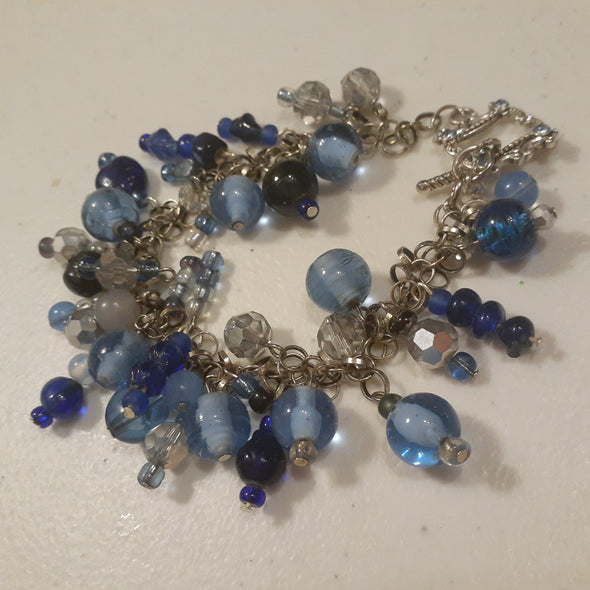 Blue Jingle Bracelet