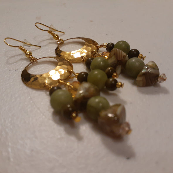 Moss Dangle Earrings