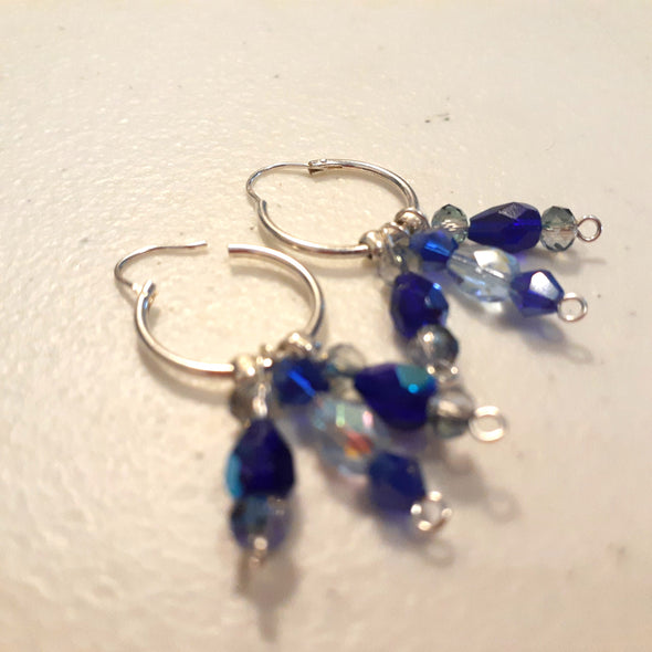 Sassy Sapphire Earrings