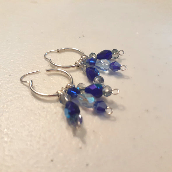 Sassy Sapphire Earrings