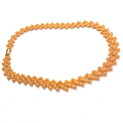 Bubbly Gold Necklace