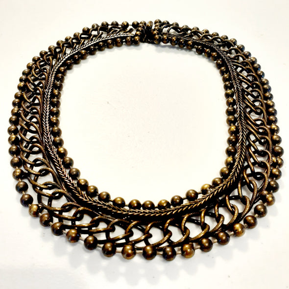 Metal Vintage Choker Necklace