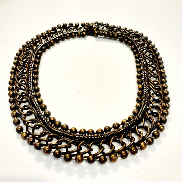 Metal Vintage Choker Necklace