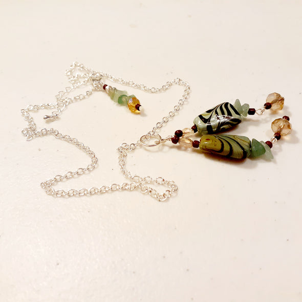 Wild Side Necklace And Earrings Set