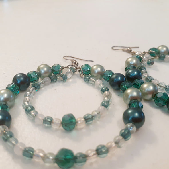 Emerald City Hoop Earrings