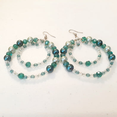 Emerald City Hoop Earrings