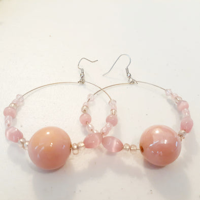 Pinky Hoop Earrings