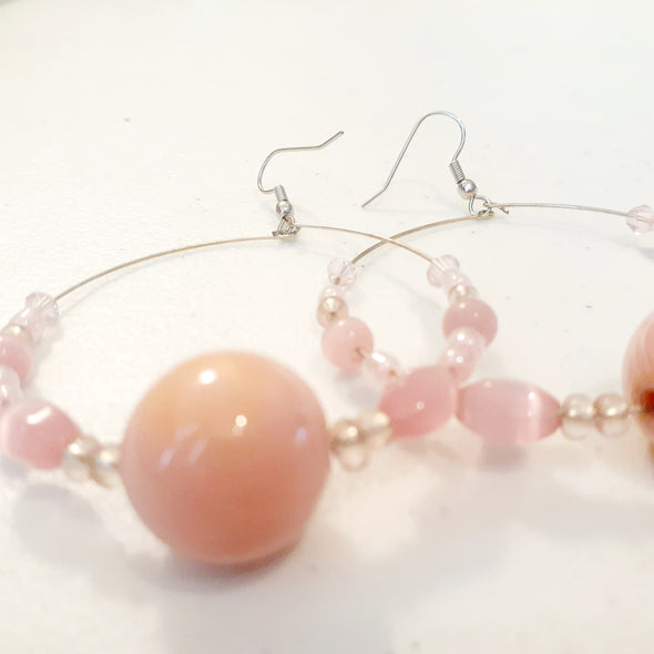 Pinky Hoop Earrings