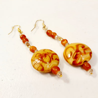 Caramel Late Dangle Earrings