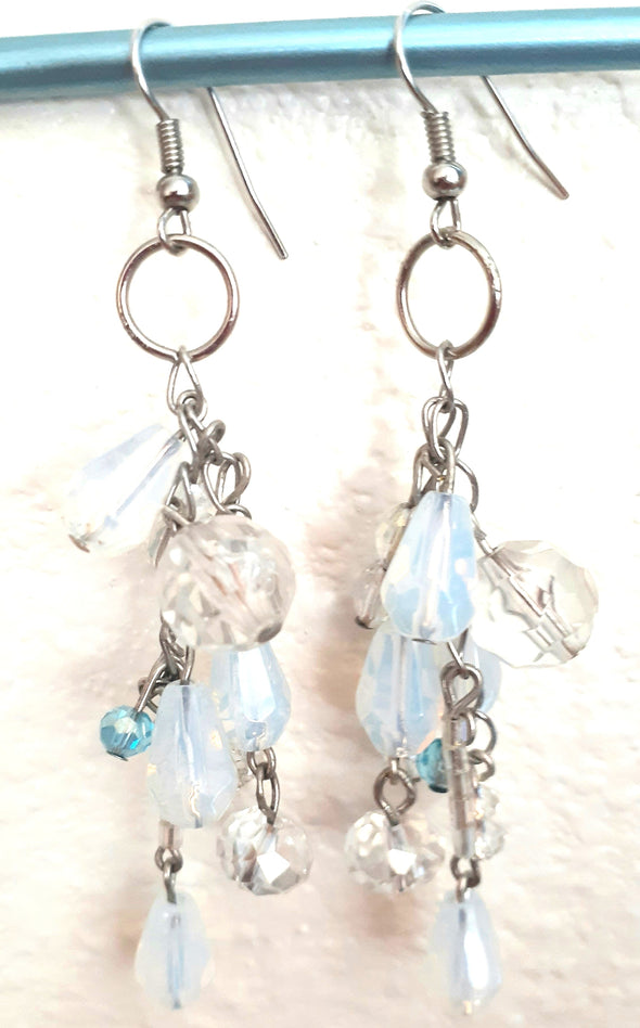 Opaque Dangle Earrings